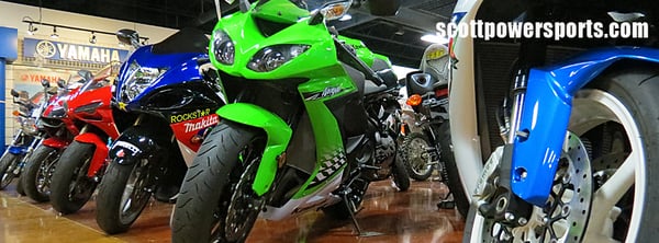 20+ Sportbikes in Stock at all times!