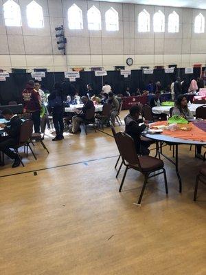 Held in the Gymnasium; HBCU College Fair. 11/3/2018.