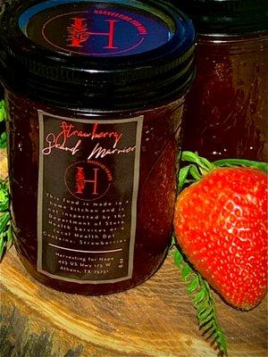 Strawberry Grand Marnier Jam