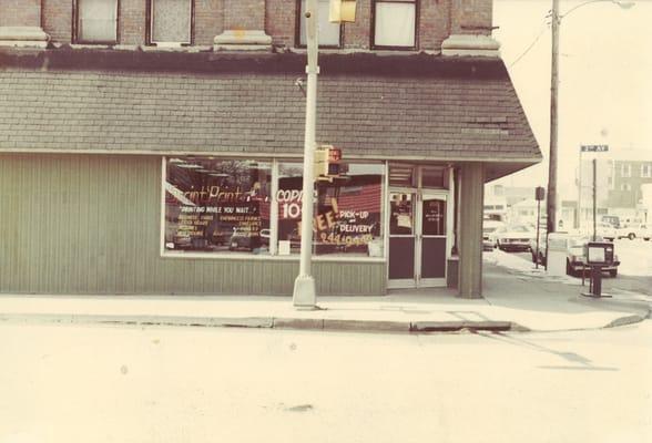 Sprint Print when it first opened in 1983.