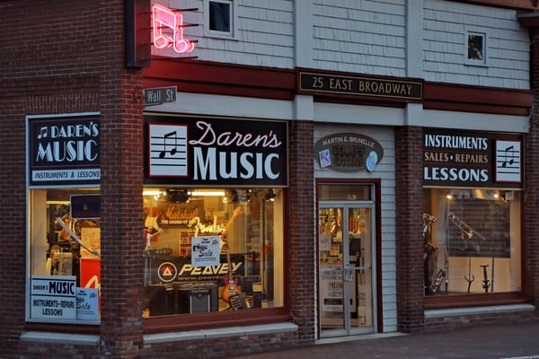 Now under new management, Daren's Music Center is entering it's 50th year as a family operated music store for students & professionals.