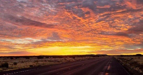 Sunrise in Springerville,AZ