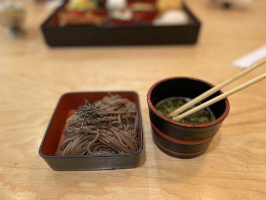 Soba noodles