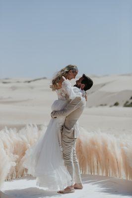 Oceano Dunes Wedding we planned