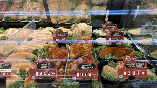 Wide variety of Marinated chicken