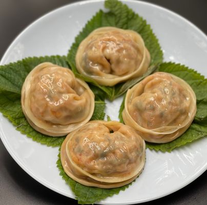 A1. steamed mandu (kimchi)