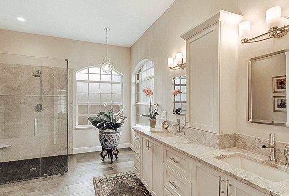 remodeled bath