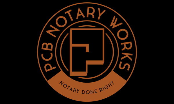 PCB Notary Works Logo