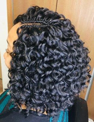 Loose Crochet Braids