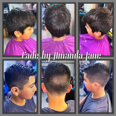 Kids haircuts by Amanda Jane