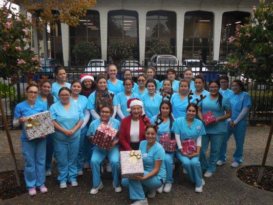 Happy Holiday from Medical Assisting students!