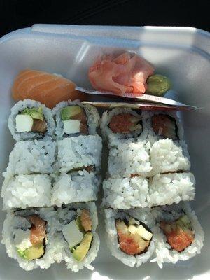 Sushi combo B $12.00