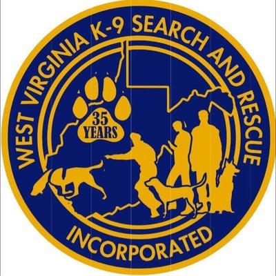 WV K9 SAR is celebrating  35 years of providing K9 Search and Rescue as a free public service