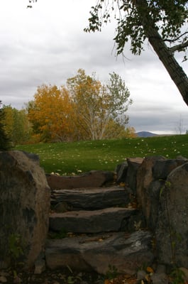 Park near the main barn.