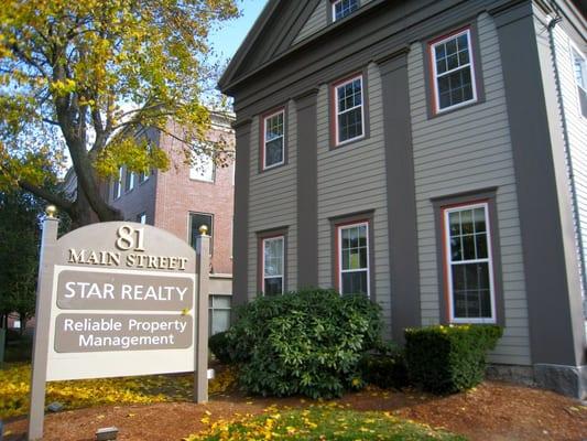 Star Realty Office at 81 Main Street