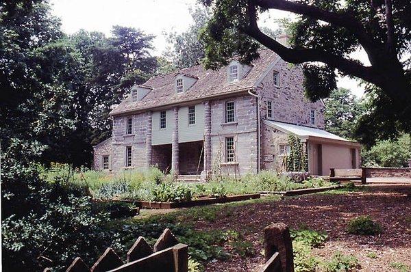 We do tours around Philadelphia -- here's Bartram Garden -- where Ben Franklin used to hang out!