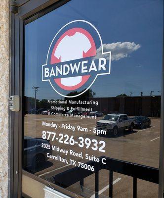 Front Door at Bandwear.com