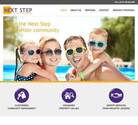 Custom Wordpress Website - https://www.nextstepcommunities.com/