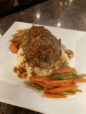 Pork Osso Buco Milanese