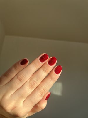 Gel manicure