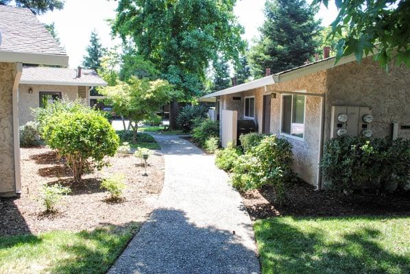 Exterior of Rosewood Apartments