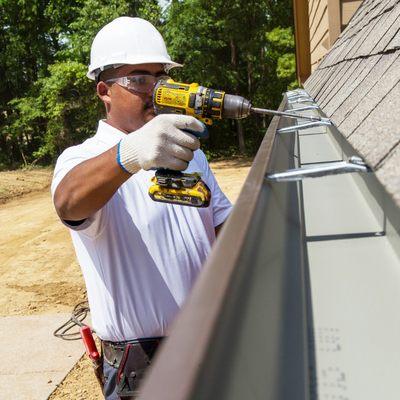 Our local installers are skilled in fabricating gutter systems on site for a seamless, turnkey solution.