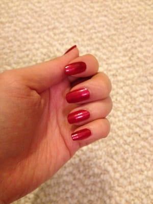 Perfect manicure job