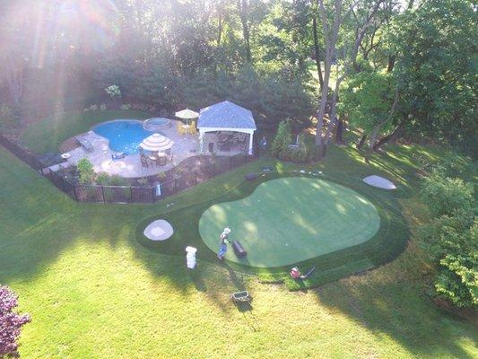 Backyard, stay vacation in New Jersey!