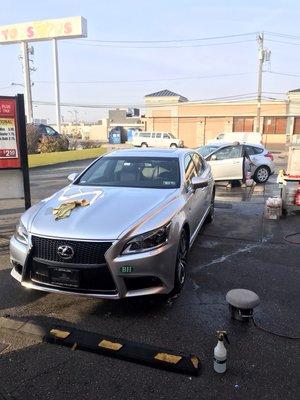 Lexus LS460 detailing