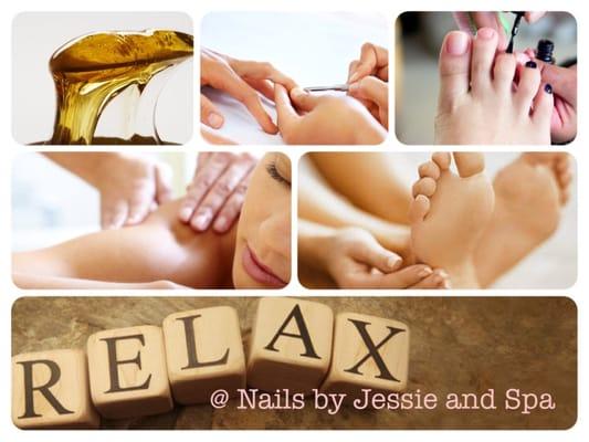 Come and get the pamper you deserved... Manicure, Pedicure, Shellac, Waxing, Swedish and Deep Tissue Massage ~ Happy Holiday!