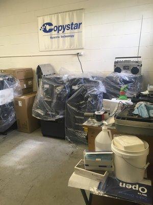 We have a nice selection of off lease low meter copiers for sale.