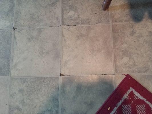 Tiles that were supposed to be replaced. Still not touched.