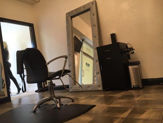 Salon space available for rent, give us a call for more information.