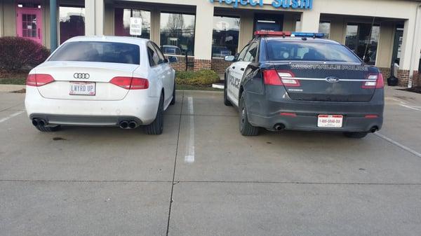 Not exactly the 'Lincoln Lawyer', but keep an eye out for our mobile criminal defense response vehicle. (left)