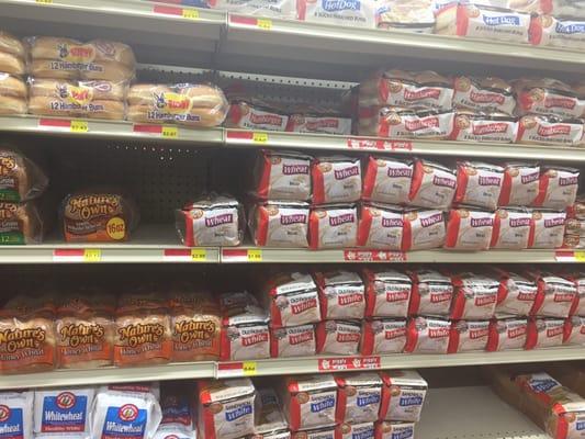 Bread and buns for 84 cents