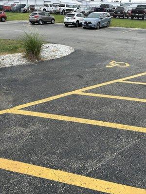 Accessible parking