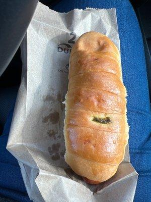 Large jalepeno cheese kolache