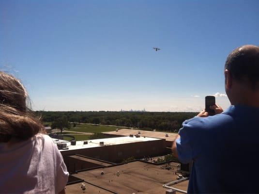 on top of the rotunda