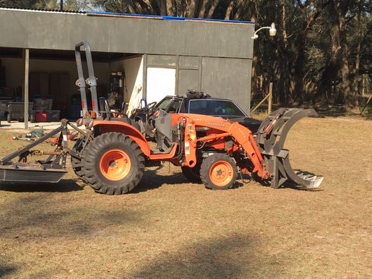 Our small machine that doesn't destroy yards