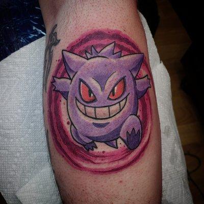 Color Pokémon tattoo