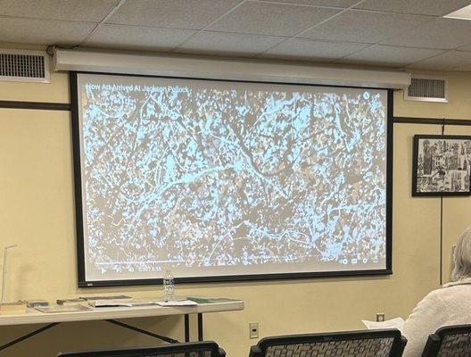 Jackson Pollock lecture