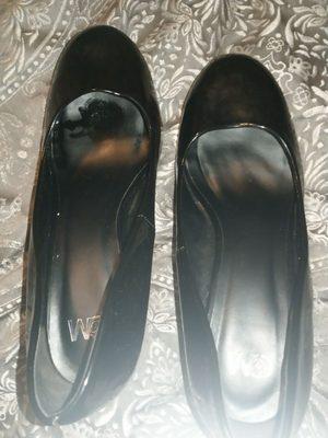 Brand new black heels size 10w