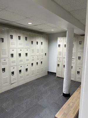 Locker room