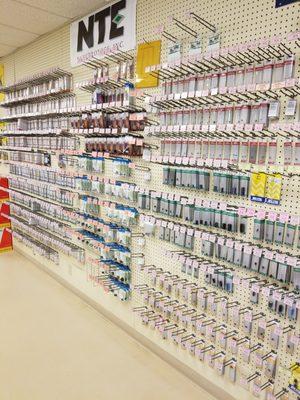 We have a wide range of potentiometers, capacitors, and resistors to choose from.