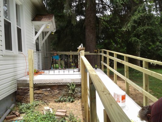 porch and ramp again