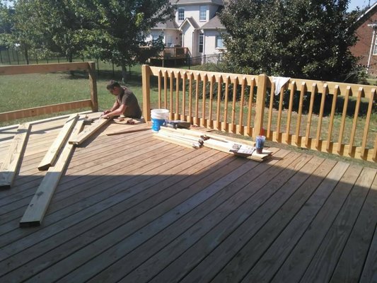 Deck extention