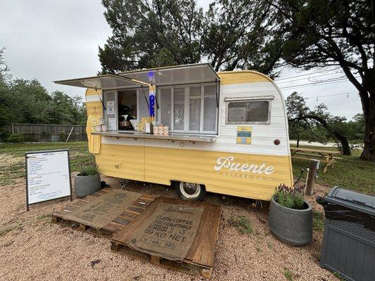 Such a cute coffee truck.