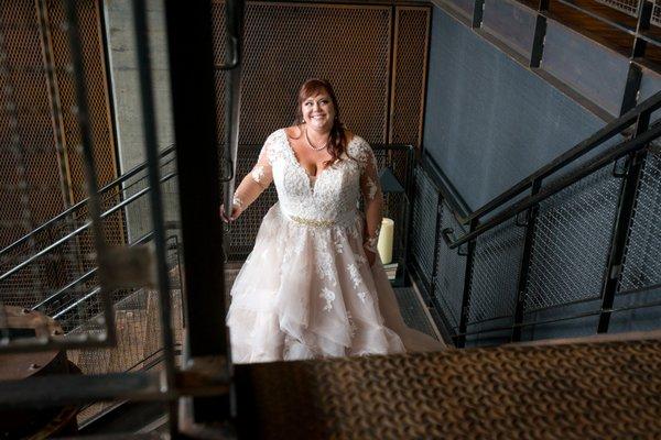 LOVED my dress and veil from Bride's by Young!