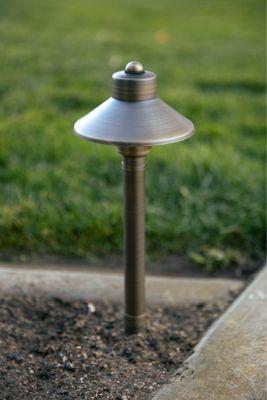 Brass pathlight