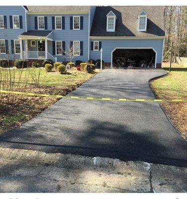 New installment with asphalt  In midlothian va